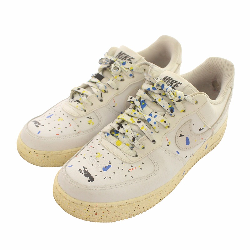 ナイキ NIKE Air Force 1 Low Paint Splatter White エアフォース1 