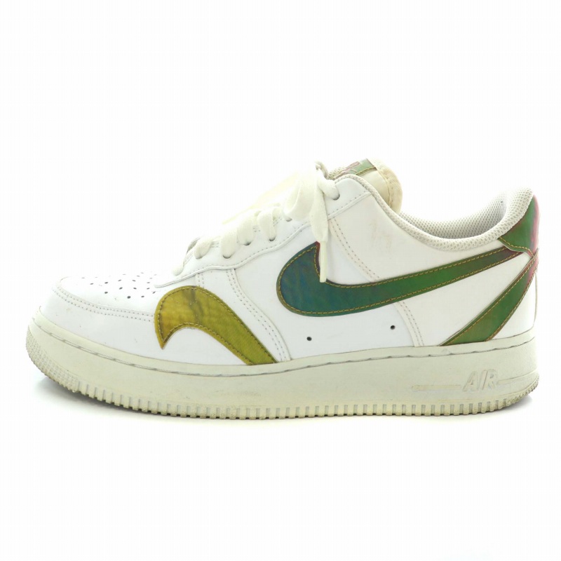 ナイキ NIKE エアフォース1 ロー ミスプレイスト スウッシュ ホワイト 