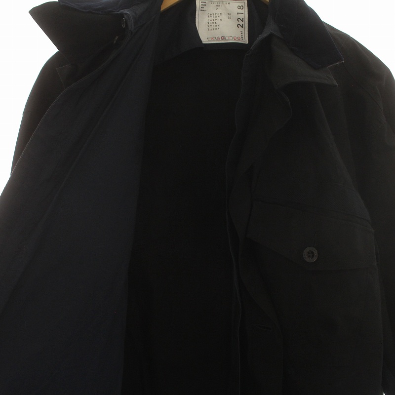 サカイ sacai 20SS FABRIC COMBO SHRTS ファブリック コンボ シャツ 