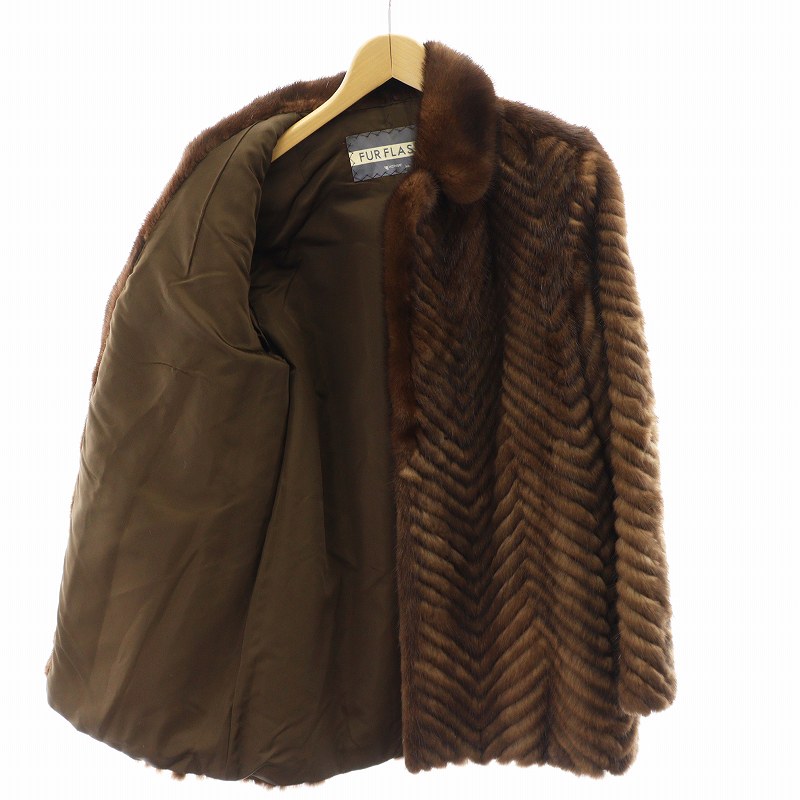 ムーンバット MOON BAT FUR FLASH 毛皮コート ショート ミンクファー  