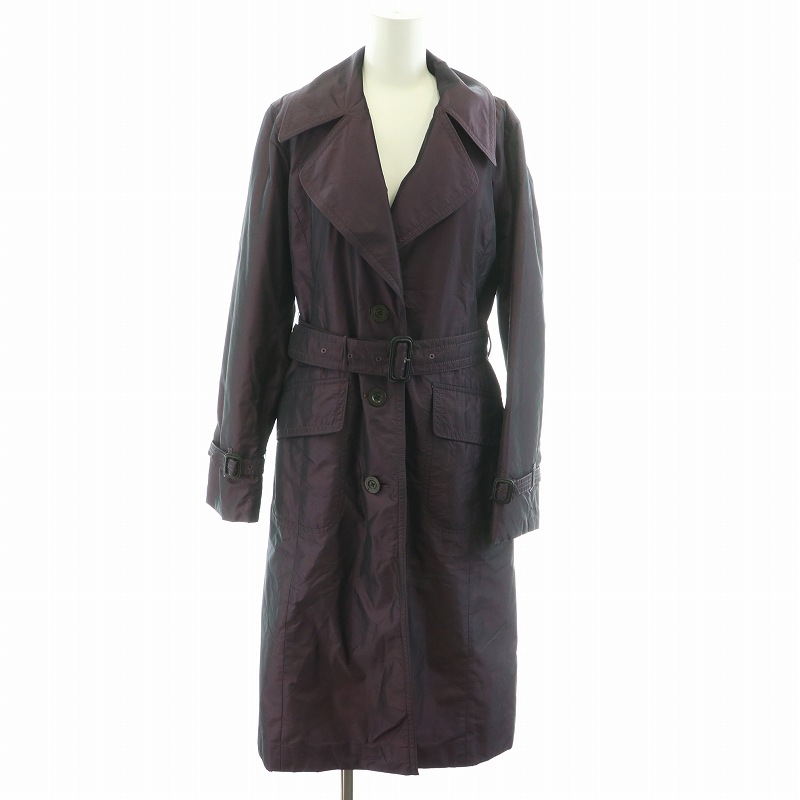 アクアスキュータム AQUASCUTUM トレンチコート ロング ナイロン 中綿 