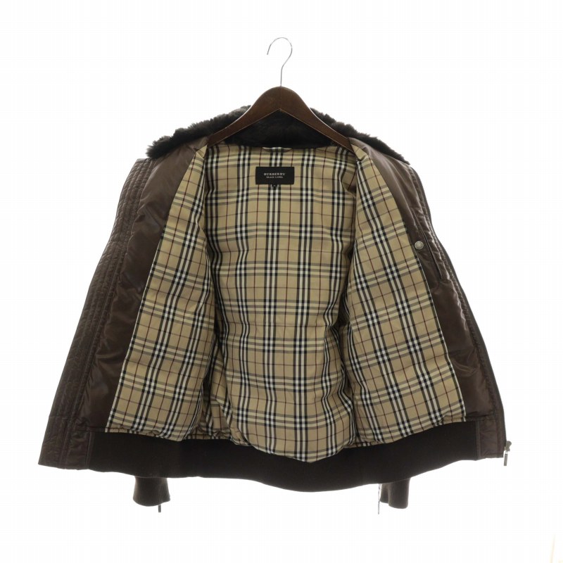 バーバリーブラックレーベル BURBERRY BLACK LABEL ダウンジャケット 