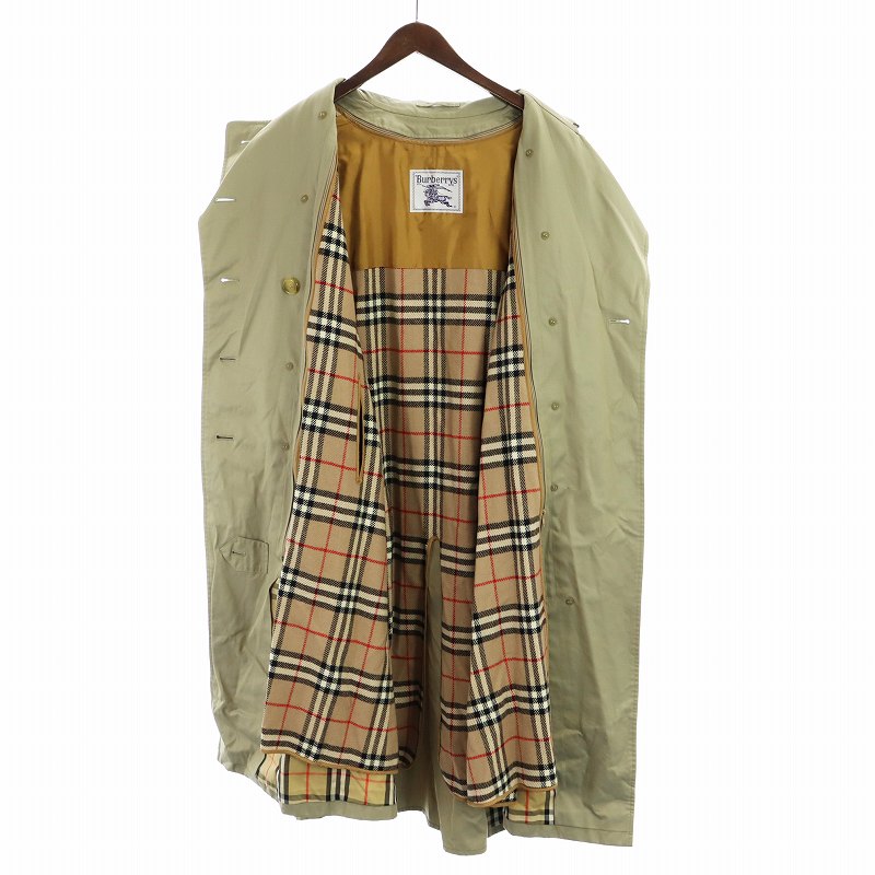 バーバリーズ Burberrys 白タグ 90's トレンチ コート ノバチェック