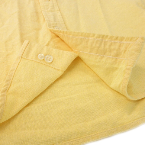 Ralph Lauren ボタンダウンシャツ オックスフォード黄色 長袖　XL POLO RALPH LAUREN ポロ ラルフローレン オックスフォード