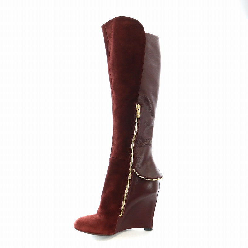 Sergio Rossi スエードブーツ36