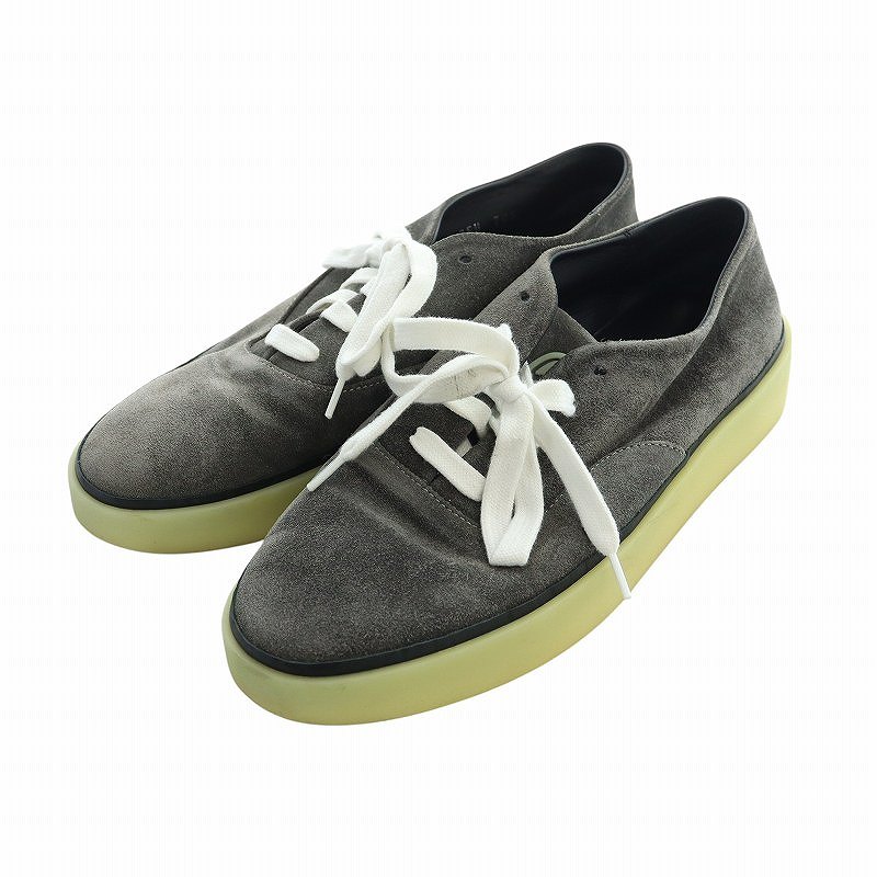 未使用品☆ゼニア☆スエード☆スニーカー☆サイズ7☆グレー☆プレーントゥ 未使用品☆ゼニア☆スエード☆スニーカー☆サイズ7☆グレー☆プレーン