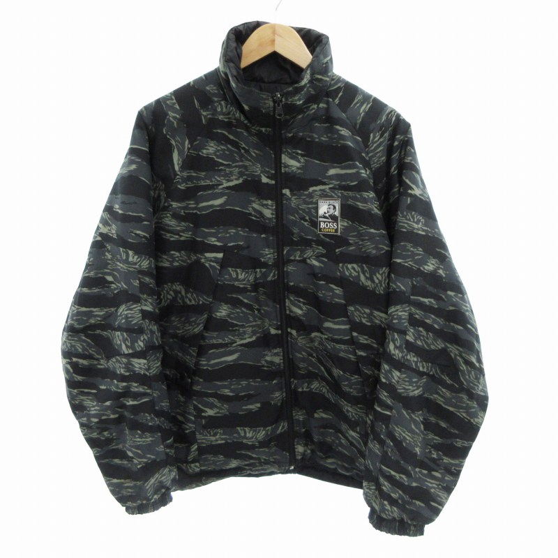 サントリー BOSS COFFEE 中綿ジャケット リバーシブル