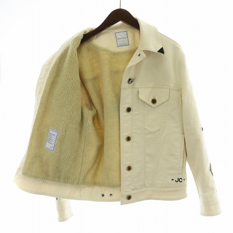 ヤコブコーエン JACOB COHEN デニムジャケット Gジャン ボアジャケット