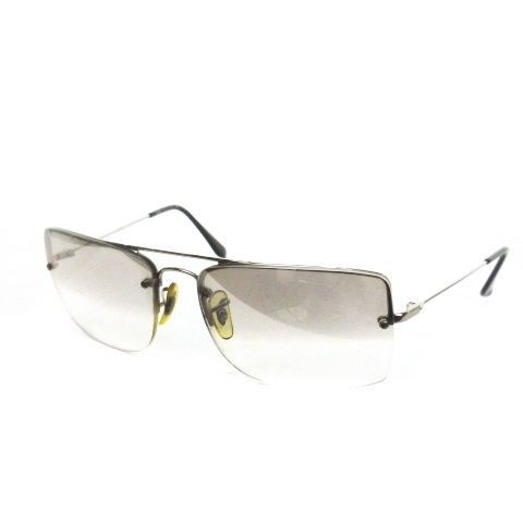 レイバン RAY BAN サングラス 眼鏡 メタルフレーム ハーフリム 