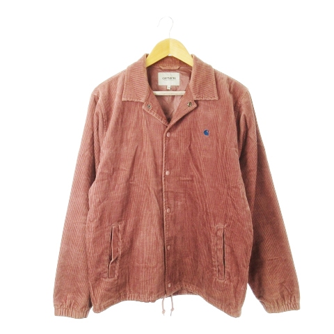 カーハート carhartt コーチジャケット コーデュロイ ロゴ刺繍