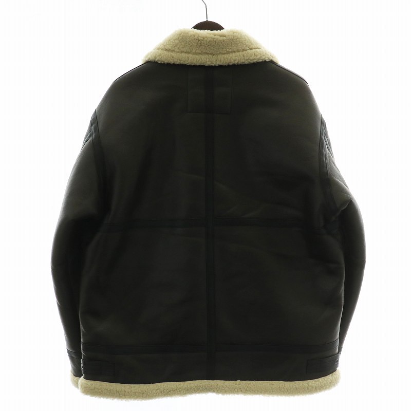 羊革】ALPHA⭐︎L フライトジャケットB-3 アルファー ブラック ボマー