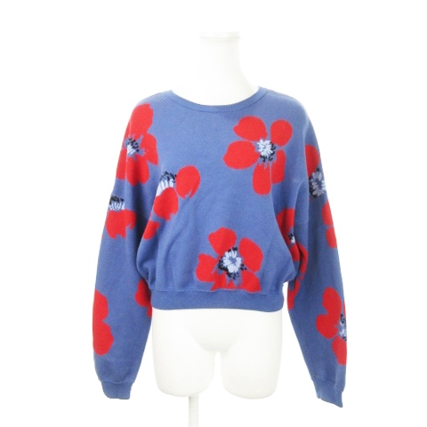 アリスオリビア alice + olivia ニット セーター ラウンドネック 長袖