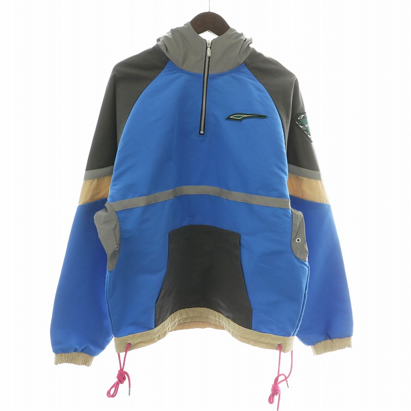 プーマ PUMA × ルード RHUDE HZ Jacket Palace Blue アノラック 