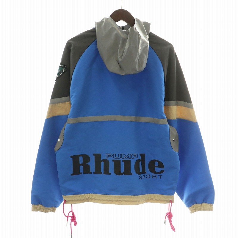 プーマ PUMA × ルード RHUDE HZ Jacket Palace Blue アノラック 