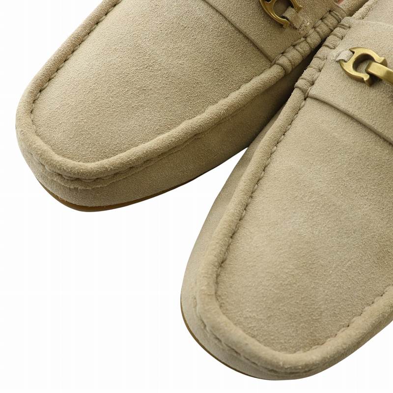 コーチ COACH MOTT DRIVER SUEDE ドライビングシューズ ローファー 
