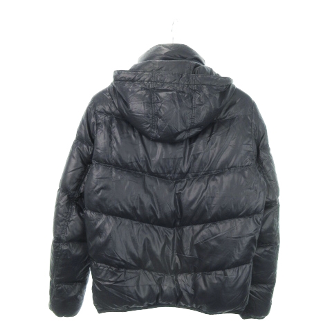 セオリー Theory ダウンジャケット フーディ ジップアップ 38 M 紺