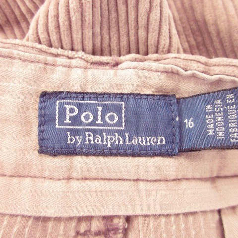 Polo Jeans Co. 細畝コーデュロイパンツ ダークパープル Polo Jeans Co. 細畝コーデュロイパンツ ダークパープル