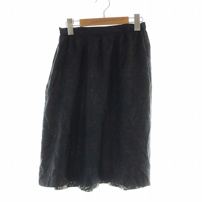プラダ シルクプリーツスカート PRADA プラダ イタリア製 シルク混合