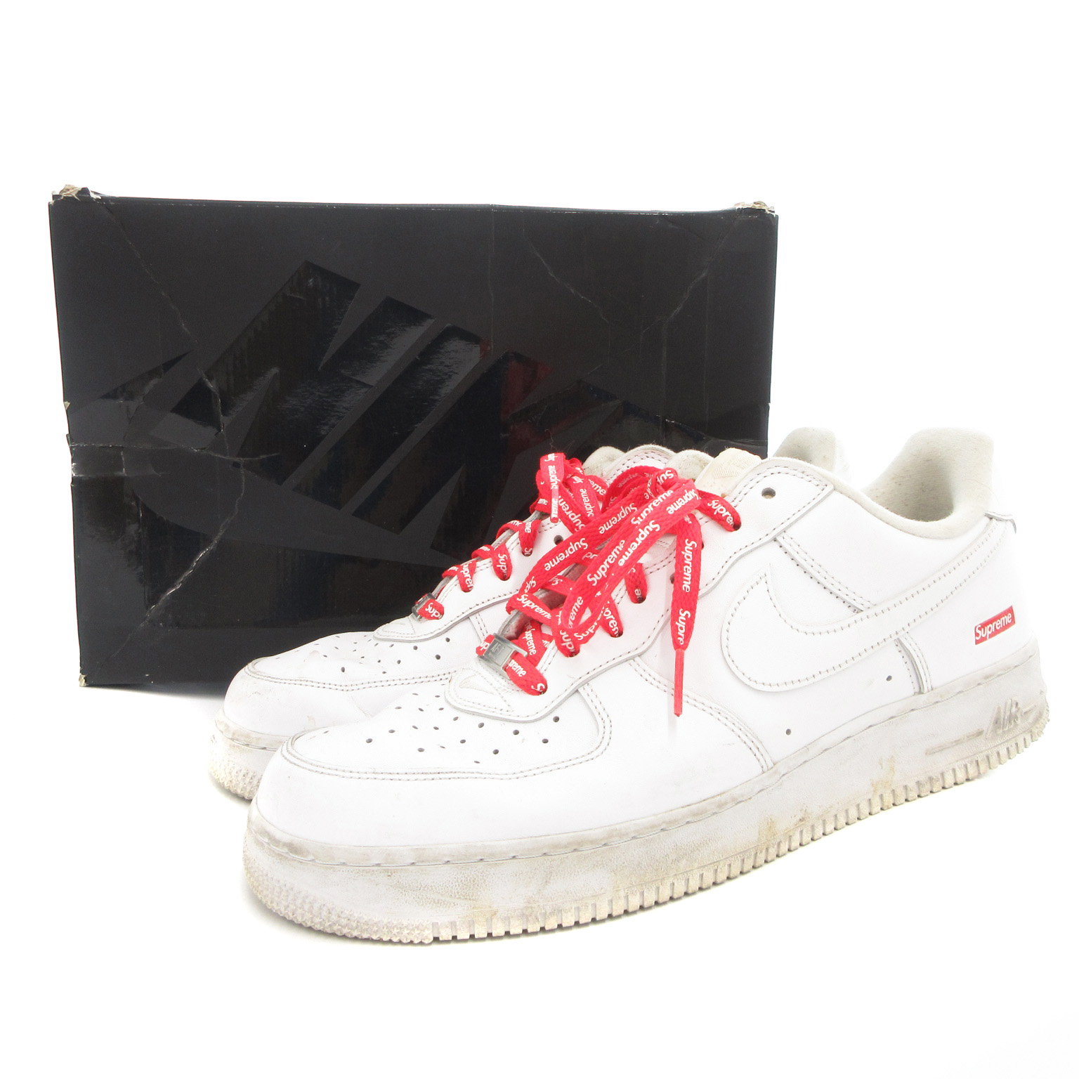 ナイキ NIKE ×シュプリーム Supreme エアフォース1 ロウ Air Force 1 