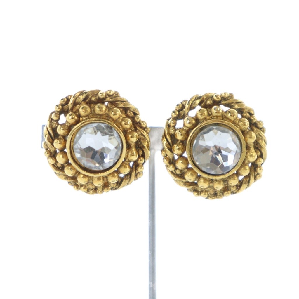 CHANEL ゴールド クリップ式 イヤリング 【公式通販】