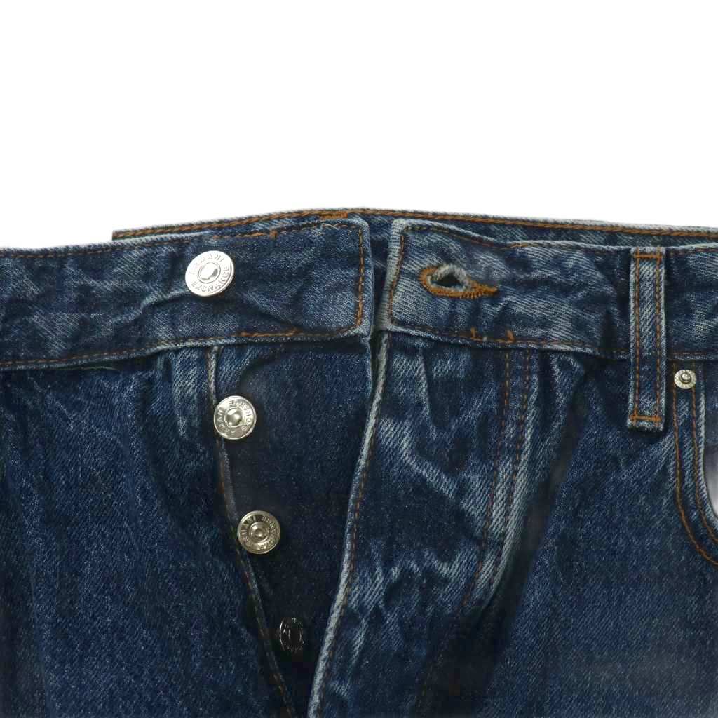 【限定モデル】極美品 アルマーニジーンズ コーデュロイデニムパンツ ロゴ 濃紺 限定モデル】極美品 アルマーニジーンズ コーデュロイデニム