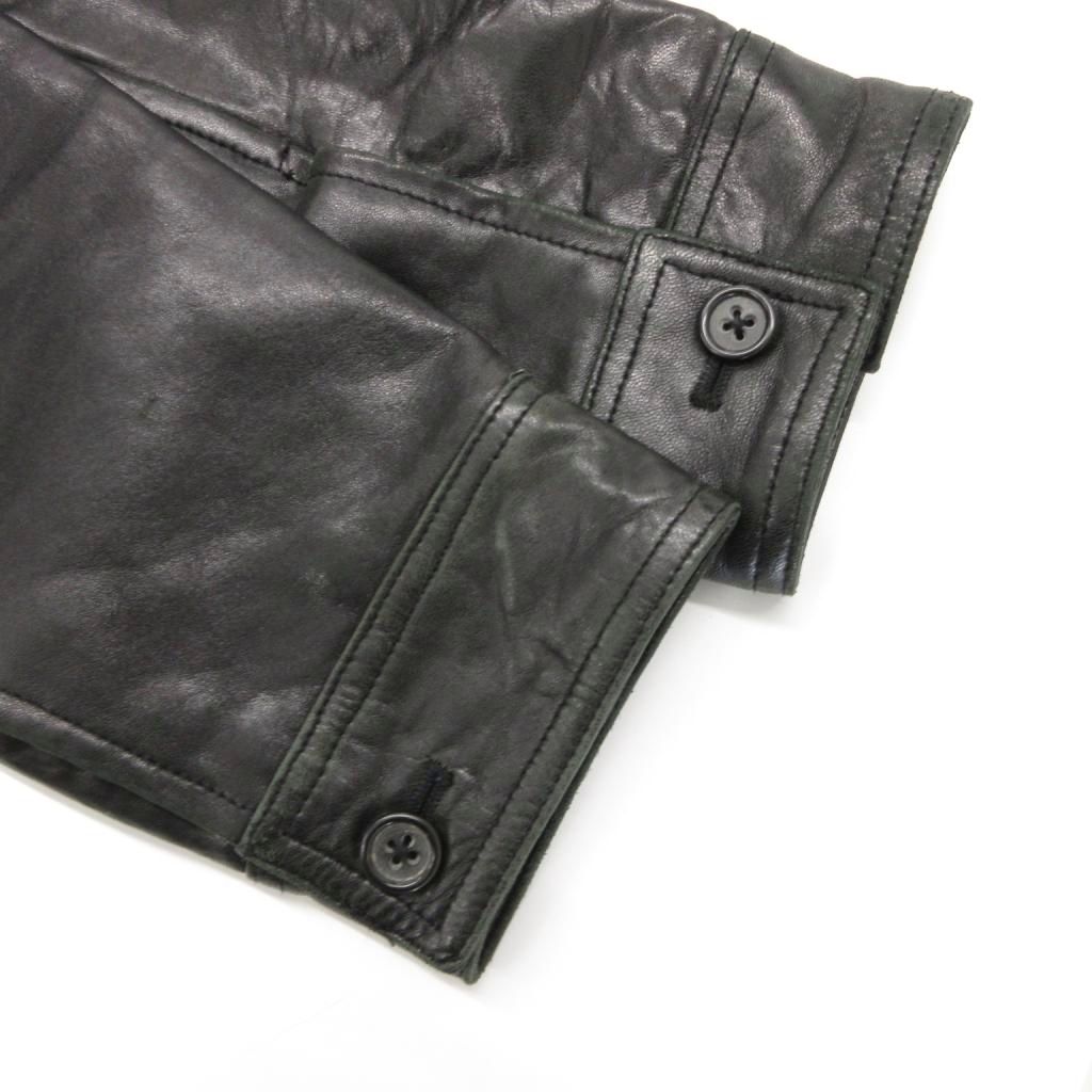 バナナリパブリック BANANA REPUBLIC レザージャケット ラムレザー S