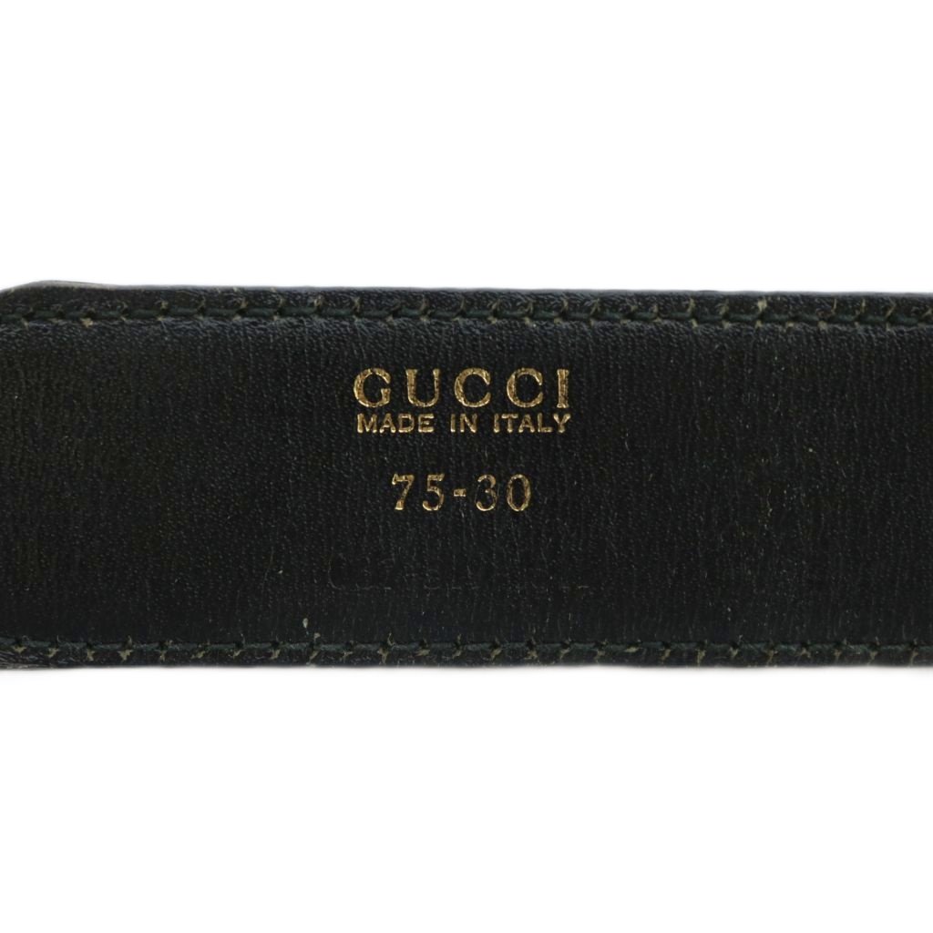 グッチ GUCCI オールドグッチ ヴィンテージ ベルト レザー インター  