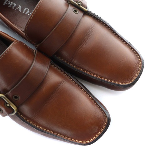 PRADA 【プラダ】 ローファー スクエアトゥ 25.5 PRADA 【プラダ】 ローファー スクエアトゥ 25.5