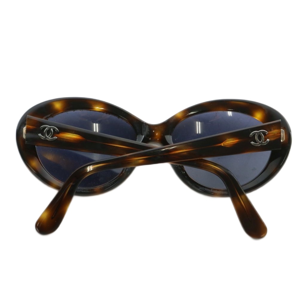 シャネル CHANEL 眼鏡 サングラス セルフレーム カラーレンズ べっ甲柄  
