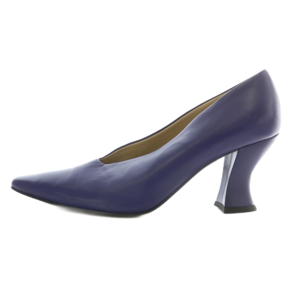 BOTTEGA VENETA チャンキーヒール×スクエアトゥ ボッテガヴェネタ BOTTEGA VENETA パンプス レザー スクエアトゥ