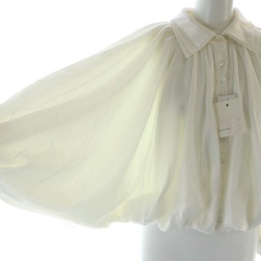 未使用品 ビビィ Bibiy. ブラウス タグ付き カットソー ステンカラー  