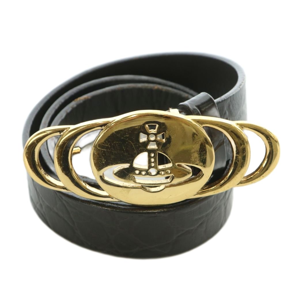 Vivienne Westwood レザーベルト ブラック ゴールドオーブ 楽天市場】Vivienne Westwood ヴィヴィアンウエストウッド