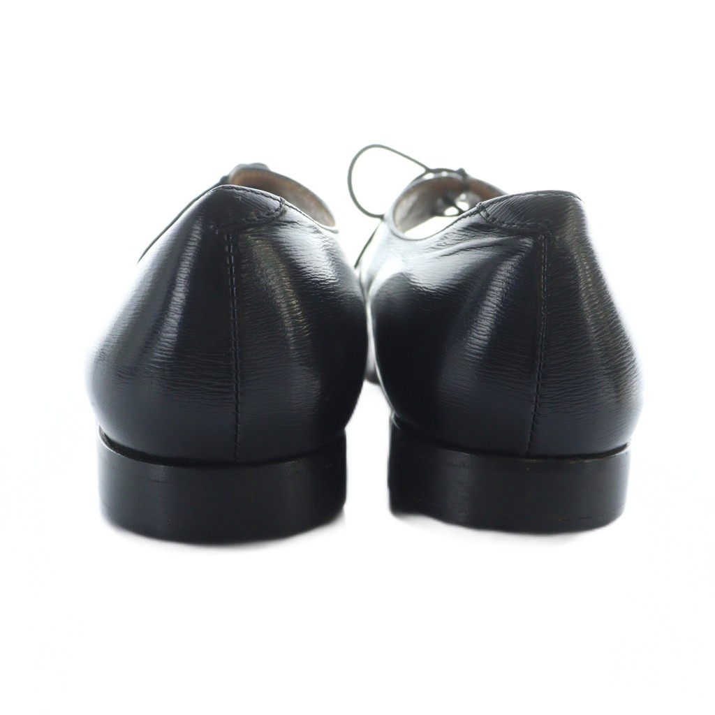 美品 Burberry LONDON 25.5EEE レザードレスシューズ