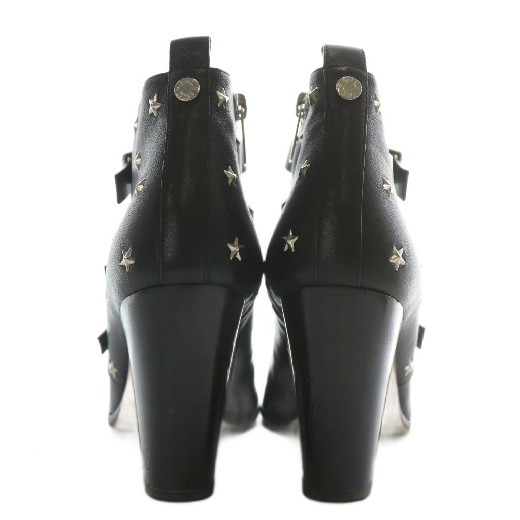 ジミーチュウ JIMMY CHOO ショートブーツ レザー ポインテッドトゥ