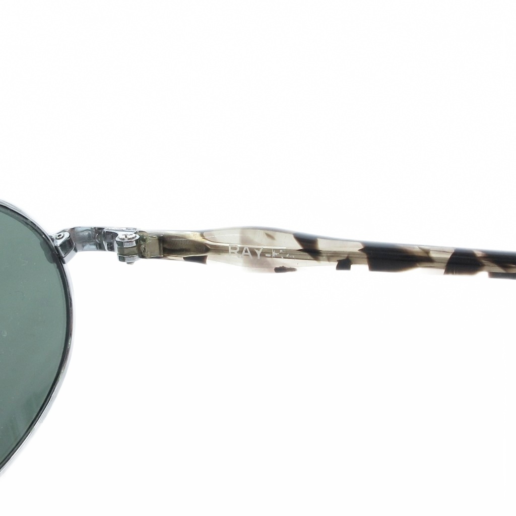 【中古】レイバン RAY BAN リチュアル RITUALS サングラス オーバル 度なし 緑 グリーン シルバーカラー /JS ■GY19 レイバン RAY BAN リチュアル RITUALS サングラス オーバル 度なし 緑