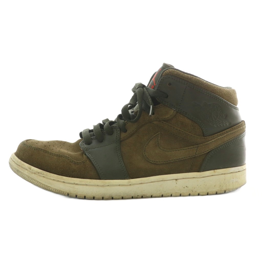ナイキ NIKE エアジョーダン1 ミッド セコイア AIR JORDAN 1 RETRO MID 