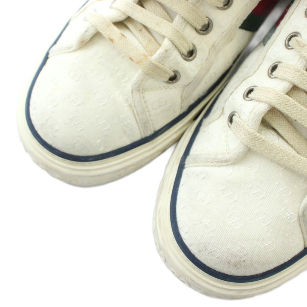 グッチ GUCCI Tennis 1977 スニーカー キャンバス ローカット GG柄