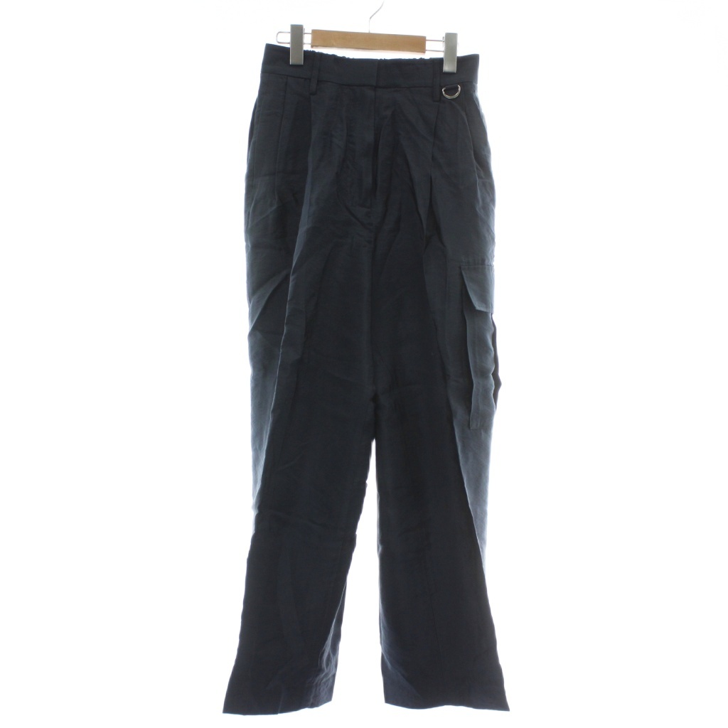 タグ付き未使用【conte】サテン カーゴパンツ ユナイテッドアローズ UNITED ARROWS コンテ conte 25SS サテン カーゴ