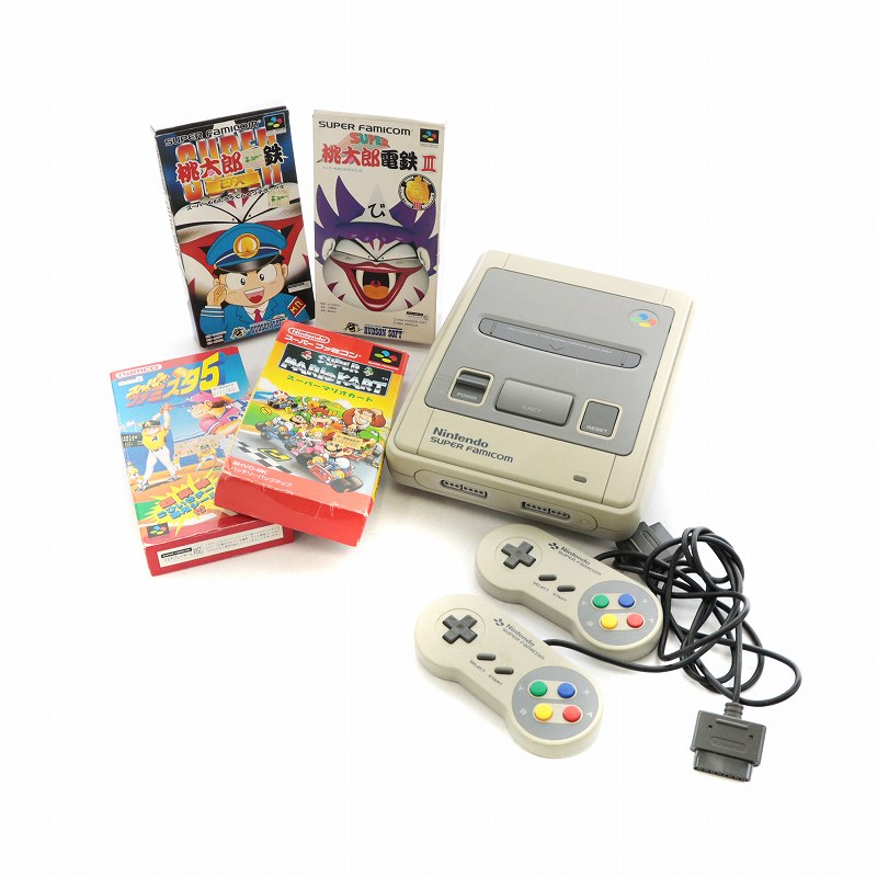 動作確認済み スーパーファミコン 本体 先立っ ソフト9本セット