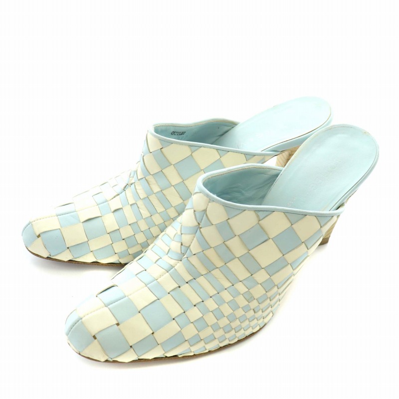 ボッテガヴェネタ BOTTEGA VENETA ミュール レザー イントレ