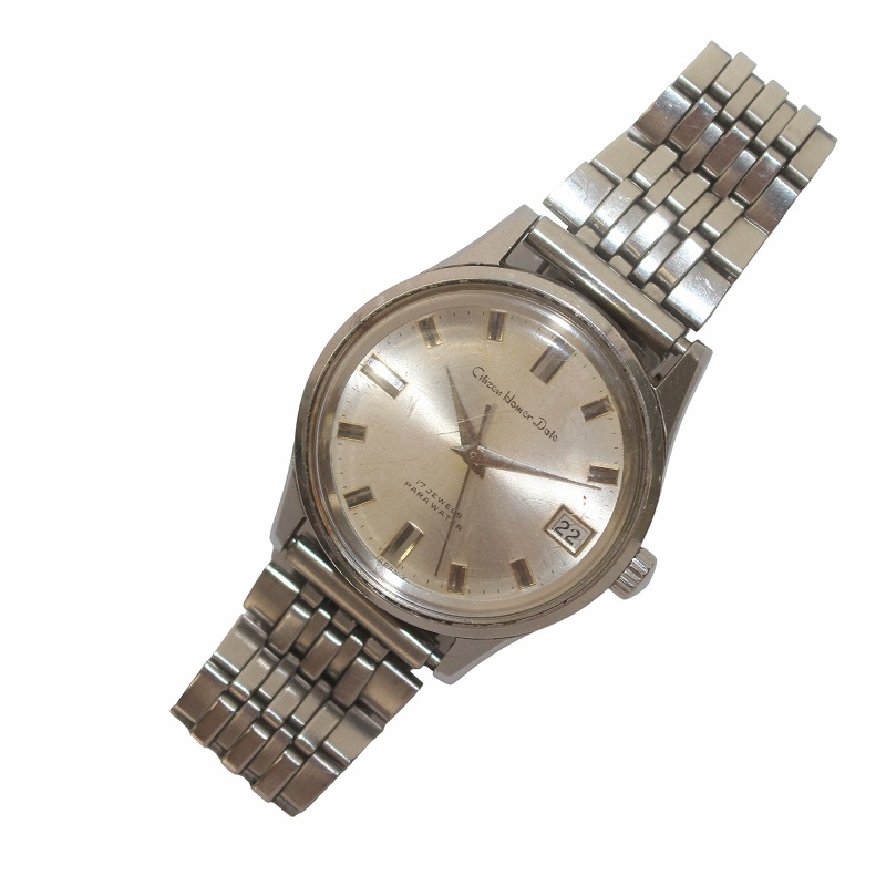 動作確認済 シチズン ホーマー手巻き腕時計 PARA WATER 17石 動作確認