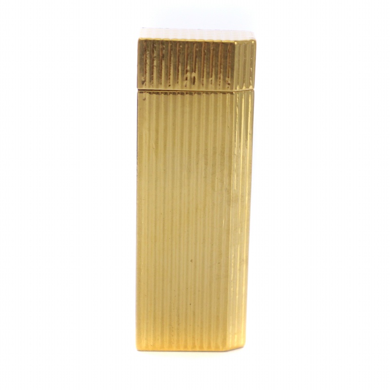 Cartier カルティエ ペンタゴン ガスライター ゴールド 着火