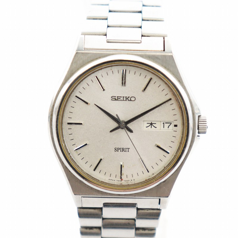 SEIKO セイコー SPIRIT スピリット ヴィンテージ クォーツ 腕時計 SEIKO SPIRIT クォーツ 腕時計 セイコー スピリット ヴィンテージ