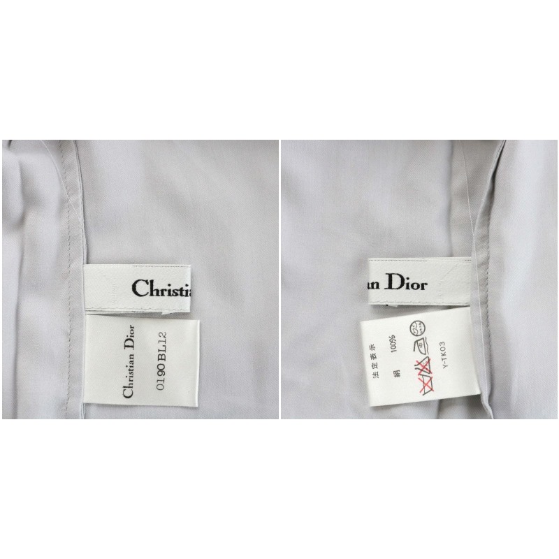 クリスチャンディオール Christian Dior ブラウス 絹 シルク