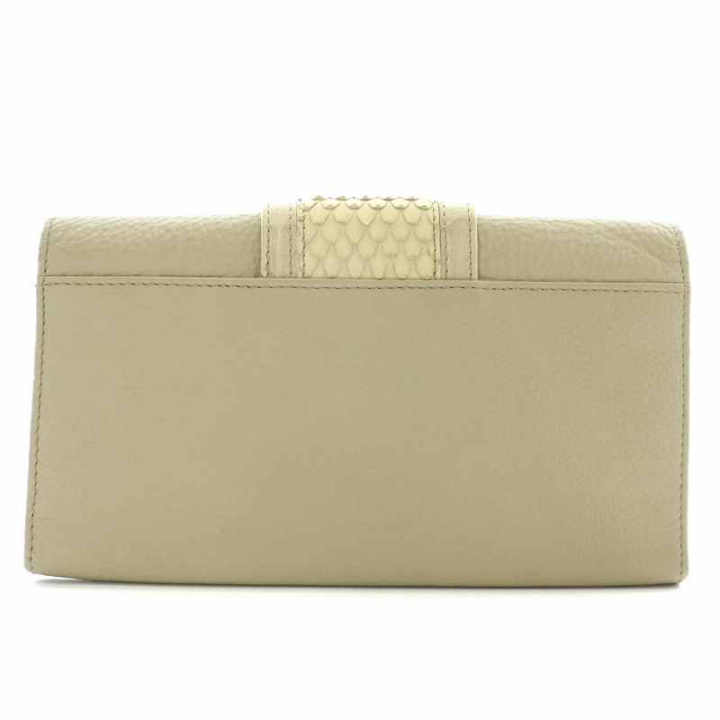 FURLA フルラ キルティング 長財布 ベージュ 外箱あり フルラ FURLA 財布 （ブルー） -waja bazar - 海外ファッション