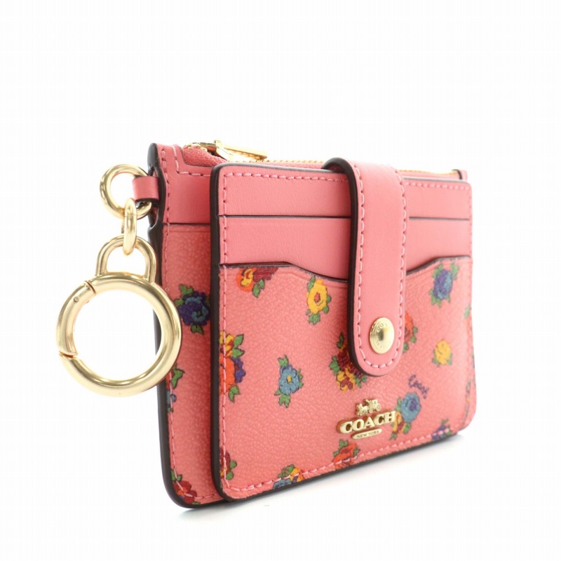 COACH コーチ カードケース 新品 未使用 ピンク CH145 レディース 新品】 COACHカードケース ピンク CH145 コーチ コーチ COACH