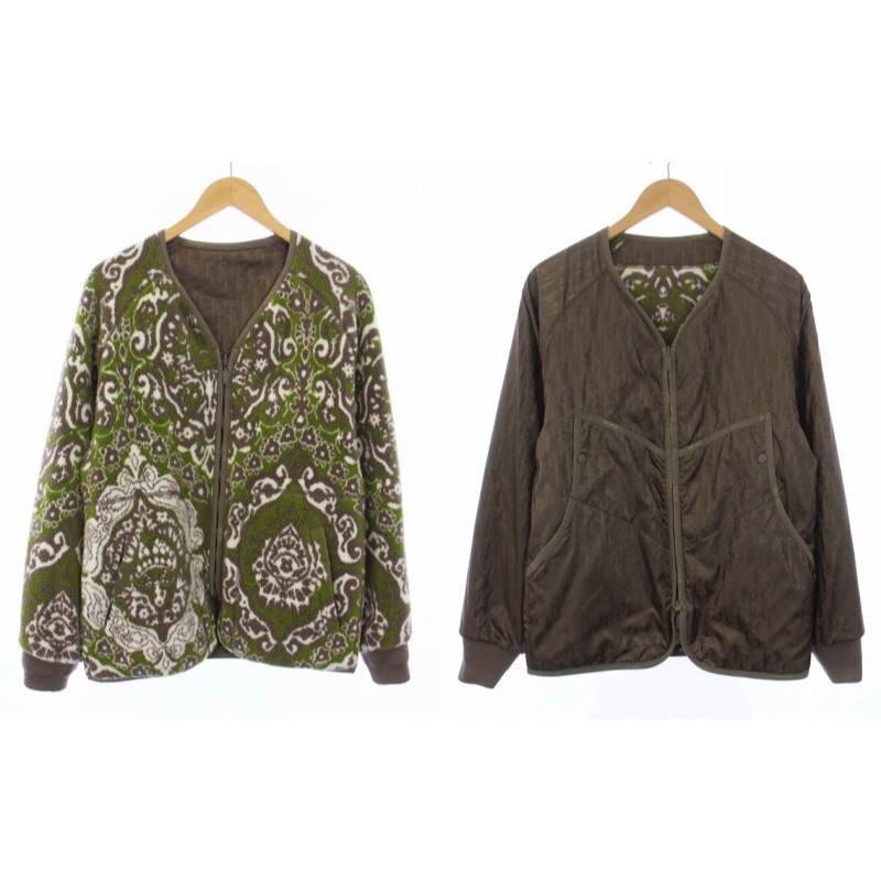 ディオール DIOR 厚から ニット セーター ベスト オブリーク リバーシブル 