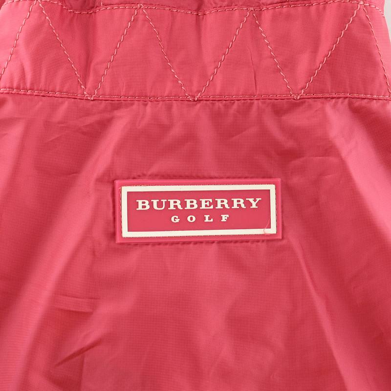 美品♡BURBERRY GOLFナイロンジップアップ 未使用品 バーバリーゴルフ BURBERRY GOLF ベスト フード付き