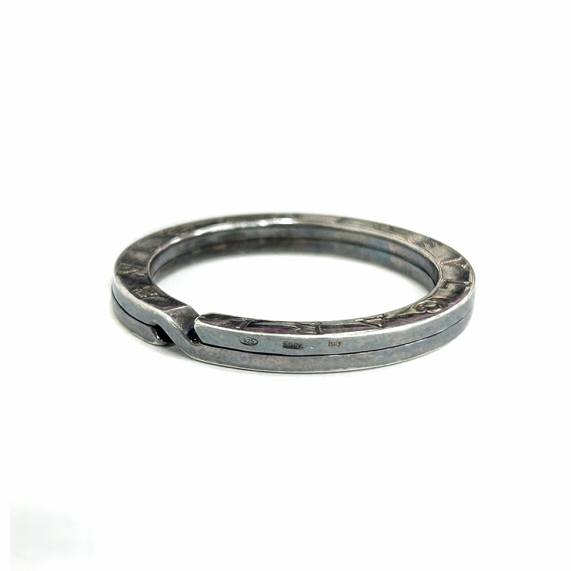 BVLGARI ブルガリ キーリング 925刻印あり 総重量11.08g【EBAMB014】