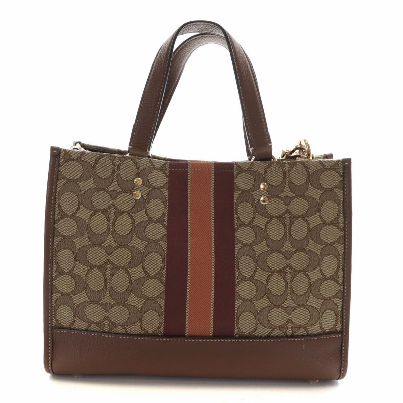 コーチ COACH デンプシー キャリーオール ハンドバッグ ショルダー  